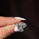 Load image into Gallery viewer, VVS Clarity Moissanite Promise Ring