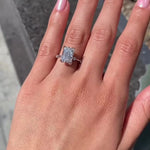 Load image into Gallery viewer, 14K Solid Gold Moissanite Ring