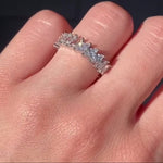 Load image into Gallery viewer, Luxury Moissanite Eternity Ring Gift