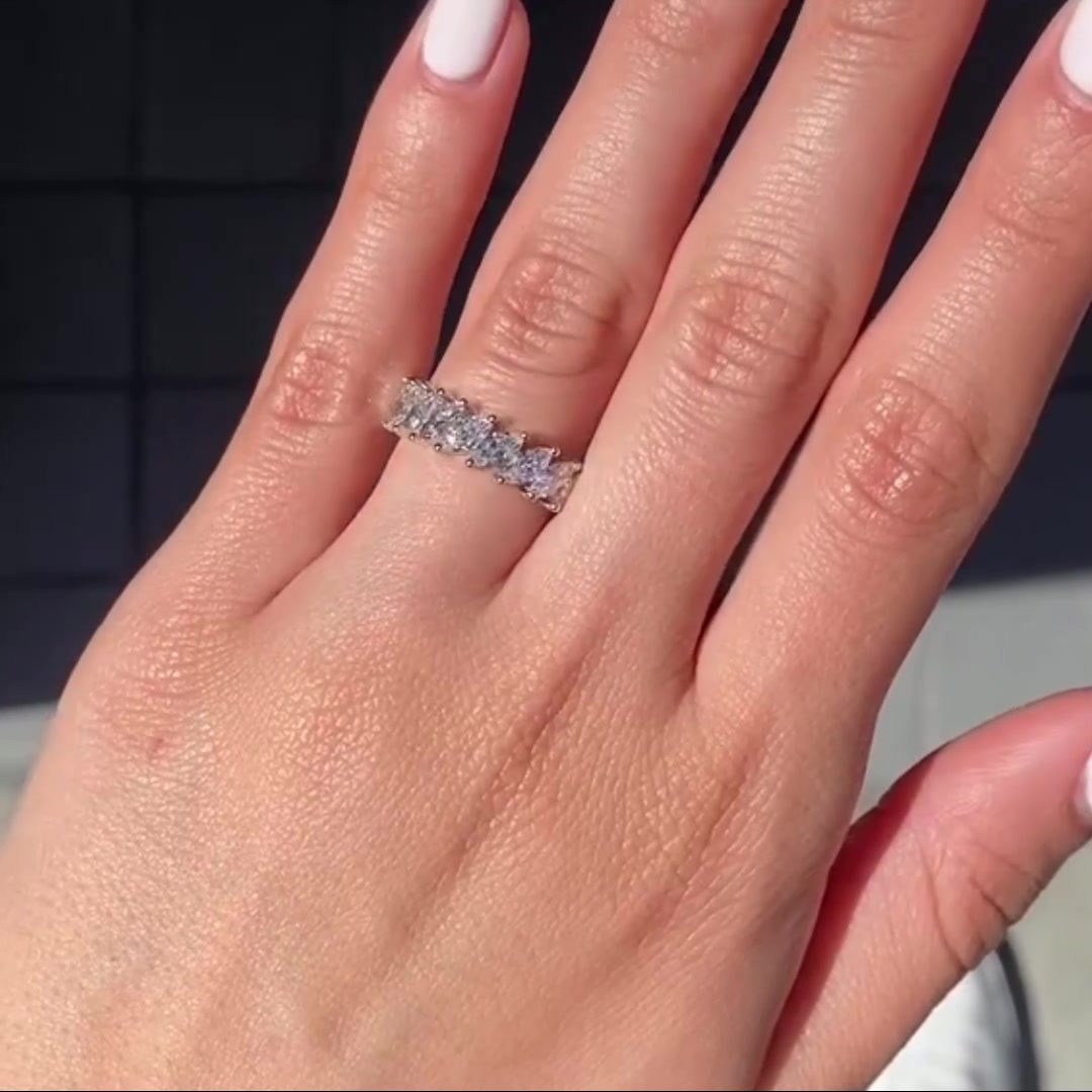 Classic Marquise Cut Promise Ring