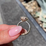 Load image into Gallery viewer, Modern Moissanite Anniversary Ring