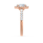Load image into Gallery viewer, Handmade Oval Solitaire Moissanite Ring
