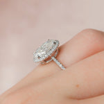 Load image into Gallery viewer, Handmade Oval Cut Bridal Ring