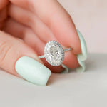 Load image into Gallery viewer, Custom Made Moissanite Anniversary Ring