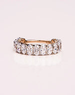 Load image into Gallery viewer, 1.50 CT Oval Cut Lab Grown Wedding Band Gift For Her Mapple Gems