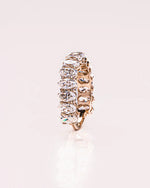 Load image into Gallery viewer, 1.50 CT Oval Cut Lab Grown Wedding Band Gift For Her Mapple Gems