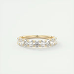Load image into Gallery viewer, 1.50 TCW Oval Cut Moissanite Bridal Wedding Band Mapple Gems