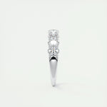 Load image into Gallery viewer, 1.50 TCW Oval Cut Moissanite Bridal Wedding Band Mapple Gems