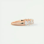 Load image into Gallery viewer, 1.50 TCW Oval Cut Moissanite Bridal Wedding Band Mapple Gems