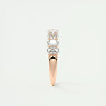 Load image into Gallery viewer, 1.50 TCW Oval Cut Moissanite Bridal Wedding Band Mapple Gems