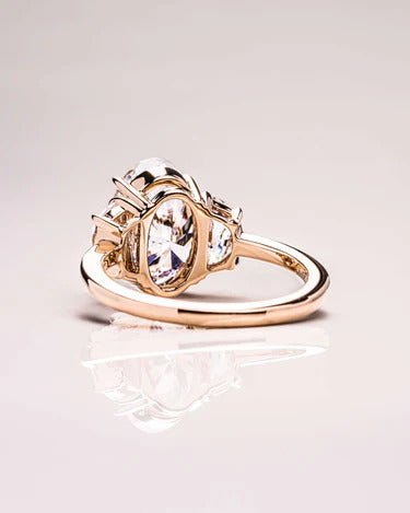 Luxury Oval Cut Bridal Anniversary Jewelry