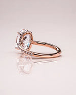 Load image into Gallery viewer, Luxury Oval Engagement and Wedding Ring Set