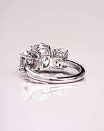 Load image into Gallery viewer, Classic Oval Trio Bridal Ring