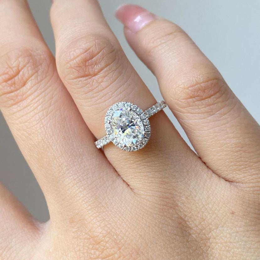 Conflict‑Free Oval Cut Anniversary Ring