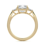 Load image into Gallery viewer, 2.00 CT Princess Cut Lab Grown Diamond Three Stone Engagement Ring Mapple Gems