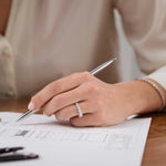 Load image into Gallery viewer, 1.20 CT ROUND SHAPED MOISSANITE CLUSTER WEDDING BAND Mapple Gems