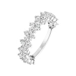 Load image into Gallery viewer, 1.20 CT ROUND SHAPED MOISSANITE CLUSTER WEDDING BAND Mapple Gems