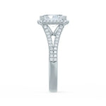 Load image into Gallery viewer, 3.50 CT Radiant Cut Moissanite Engagement Ring Mapple Gems