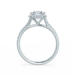 Load image into Gallery viewer, 3.50 CT Radiant Cut Moissanite Engagement Ring Mapple Gems