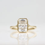 Load image into Gallery viewer, 5.00 CT Radiant Cut Moissanite Valentine Ring Mapple Gems