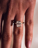 Load image into Gallery viewer, 5.00 CT Radiant Cut Moissanite Wedding Ring Mapple Gems