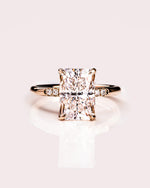 Load image into Gallery viewer, 5.00 CT Radiant Cut Moissanite Wedding Ring Mapple Gems