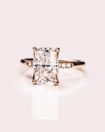 Load image into Gallery viewer, 5.00 CT Radiant Cut Moissanite Wedding Ring Mapple Gems