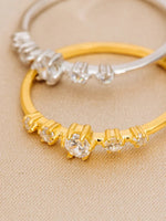 Load image into Gallery viewer, 0.10CTW Round Brilliant Cut 6 Prong Perfect Wedding Band Mapple Gems