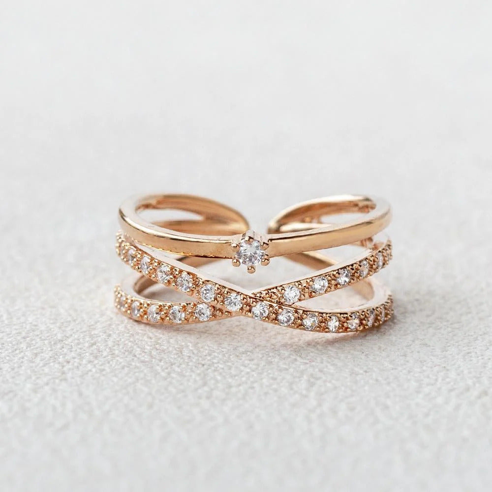 0.35TCW Round Brilliant Cut Flexible Gift Wedding Band for Her Mapple Gems