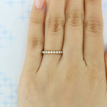 Load image into Gallery viewer, Round Brilliant Cut Full Eternity Bazel Setting Wedding Band Mapple Gems