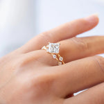 Load image into Gallery viewer, unique Round Brilliant Cut Full Eternity Wedding Band Mapple Gems