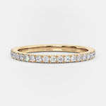 Load image into Gallery viewer, 0.25 TCW Round Cut Lab Grown Diamond Wedding Band Gift For woman Mapple Gems