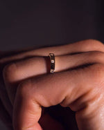 Load image into Gallery viewer, 0.10 TCW Round Cut Lab Grown Diamond Wedding Band Gift For Her Mapple Gems