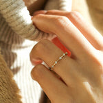 Load image into Gallery viewer, 0.15 TCW Round Cut Lab Grown Diamond Wedding Band Gift For Her Mapple Gems
