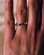 Load image into Gallery viewer, 0.10 TCW Round Cut Lab Grown Diamond Wedding Band Gift For Her Mapple Gems