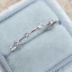 Load image into Gallery viewer, 0.15 TCW Round Cut Lab Grown Diamond Wedding Band Gift For Her Mapple Gems