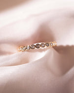 Load image into Gallery viewer, 0.15 TCW Round Cut Lab Grown Diamond Wedding Band Gift For women Mapple Gems