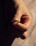 Load image into Gallery viewer, 0.15 TCW Round Cut Lab Grown Diamond Wedding Band Gift For Her Mapple Gems