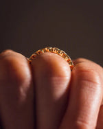 Load image into Gallery viewer, 1.00 TCW Round Cut Lab Grown Diamond Wedding Band Gift For Her Mapple Gems