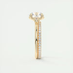 Load image into Gallery viewer, Conflict-Free Solitaire Diamond Look Ring