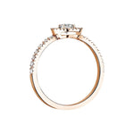 Load image into Gallery viewer, Conflict-Free Moissanite Bridal Ring