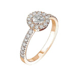 Load image into Gallery viewer, Handmade Round Brilliant Cut Solitaire Ring
