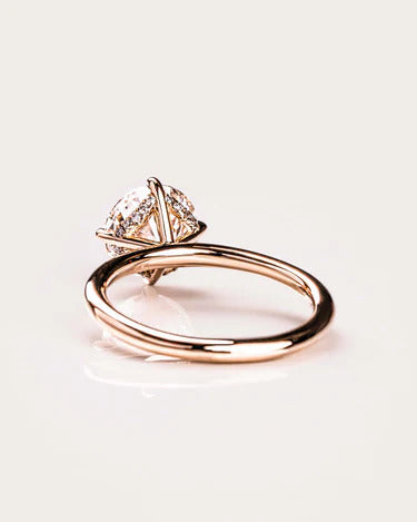Conflict-Free Solitaire Moissanite Gift Ring