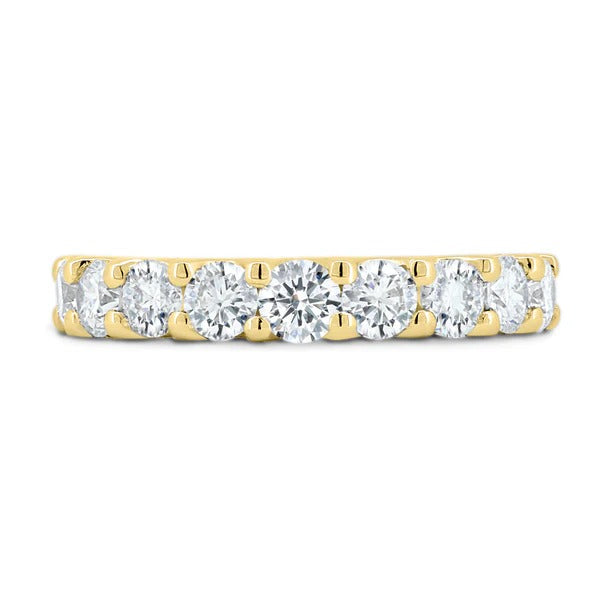 Half eternity band side view