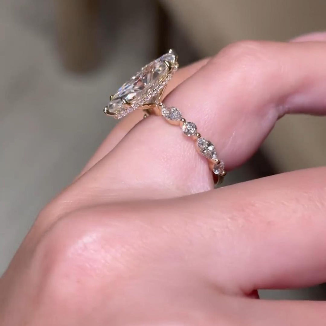 Luxury Handmade Moissanite Jewelry