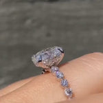 Load and play video in Gallery viewer, Handmade 14K Solid Gold Promise Ring