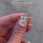 Load and play video in Gallery viewer, 5.00 CT Radiant Cut Moissanite Valentine Ring