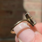 Load and play video in Gallery viewer, Handmade Marquise Moissanite Bridal Ring