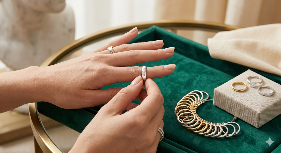 Ring size guide