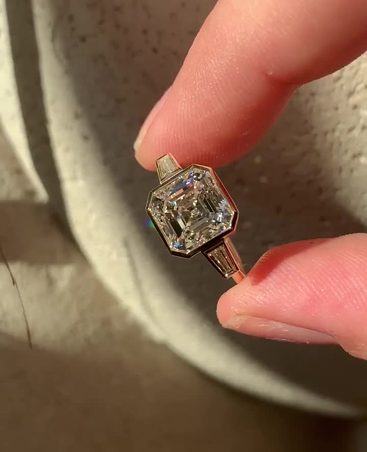 Asscher and Old European Cuts: Vintage Brilliance